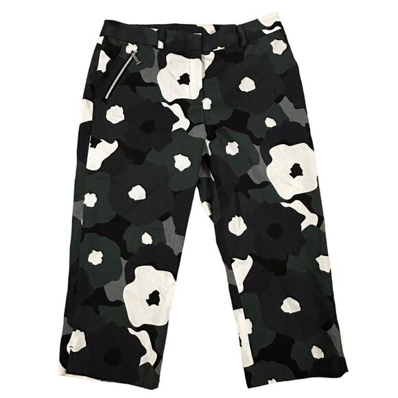 Lanvin Sport ~ Multi color print Capris ~ lightweight fabric ~ EU size 38